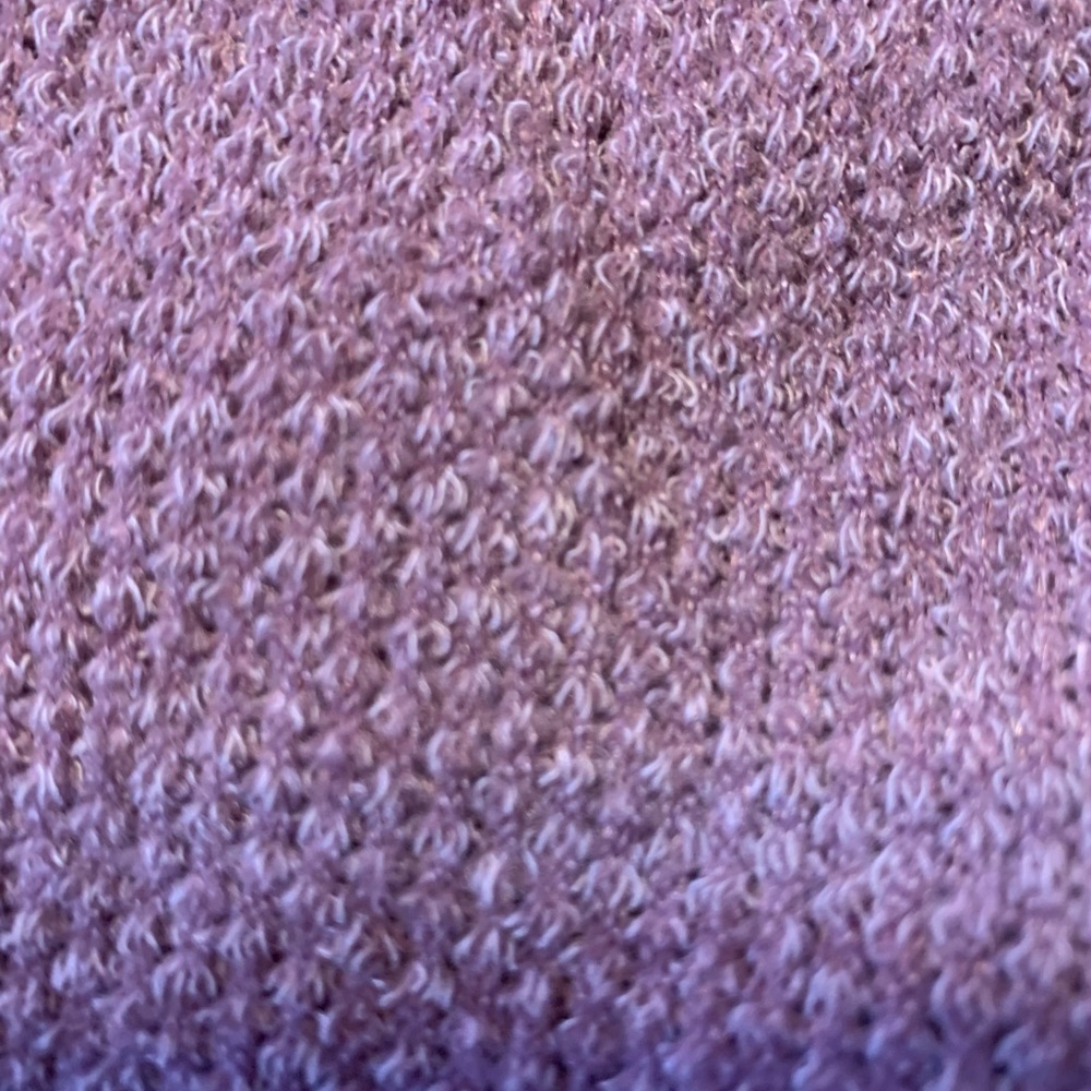 ❌DONATED❌Lavender Purple V-neck Button Front Oversized Knit Sweater Top - Picture 10 of 12